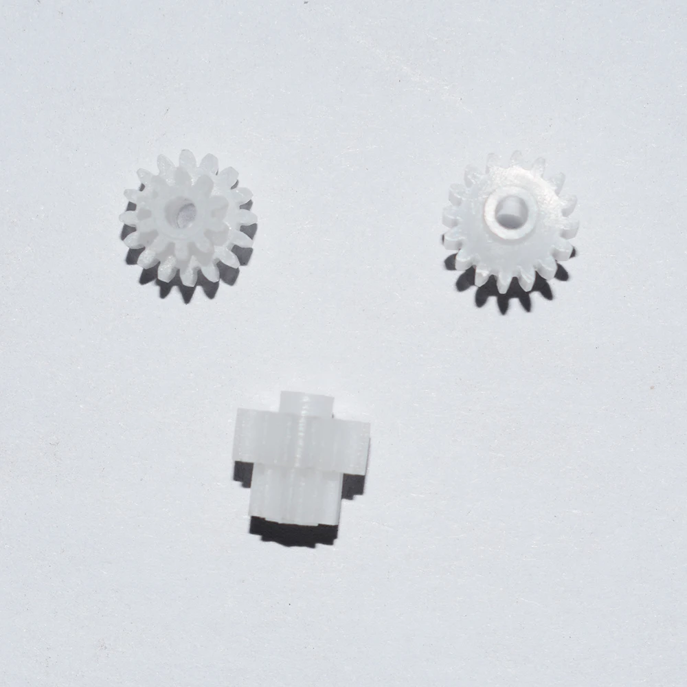 

5667pcs 16+10T 2.1mm hole plastic gear dron rc car plane robot kids toys for boys diy baby accessories montessori nero GP16102B