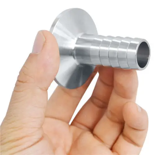 

1 * 1.5 Tri Clamp To 1/2 Hose Barb Adapter Stainless Steel Connector Ferrule