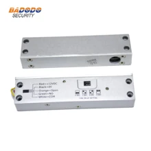 12 В 12 В 5 линий, электрический замок на болтах, Безопасный встроенный MOV Светодиодный индикатор для деревянной Бескаркасной стеклянной двери, контроль доступа
