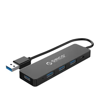 

High Speed 4 Ports USB 3.0 HUB With Power Supply Port USB2.0 Splitter OTG Adapter for iMac Laptop Desktop Accessories