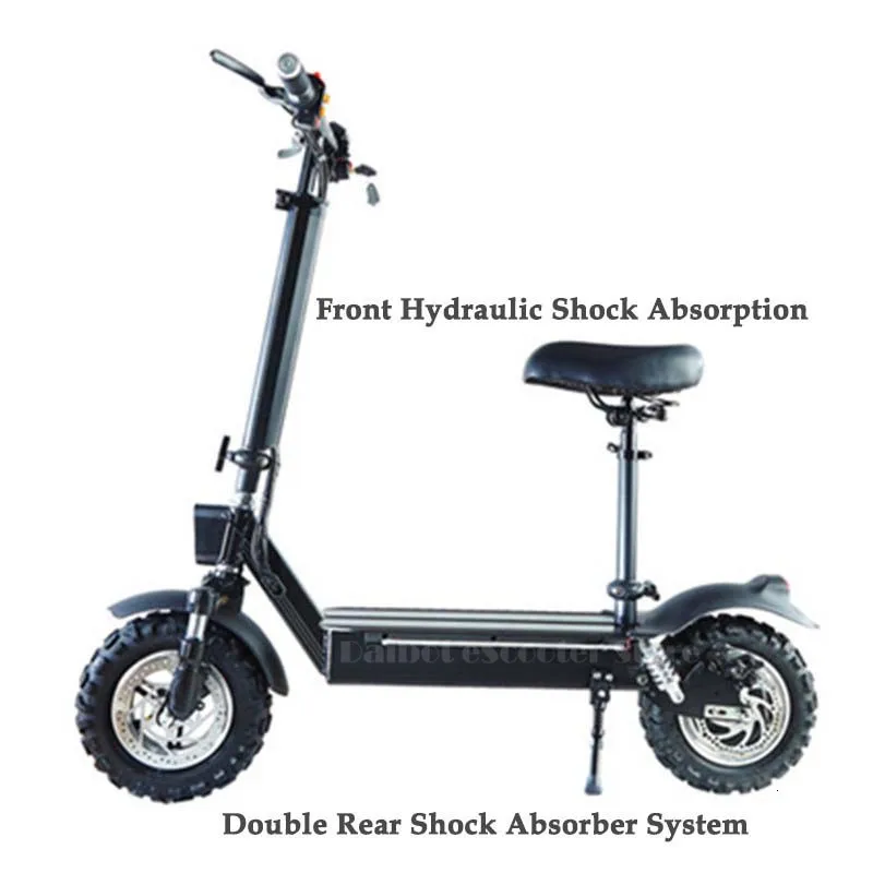 Flash Deal New Powerful Electric Scooter 1000W Two Wheel 11 Inch 48V Waterproof Foldable Electric Scooter For Adult 13