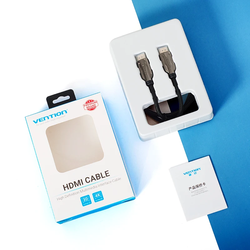 Кабель Vention HDMI 2,1 8 k@ 60Hz высокоскоростной 48 Гбит/с HDMI кабель для Apple tv PS4 мультимедийный интерфейсный кабель высокой четкости HDMI