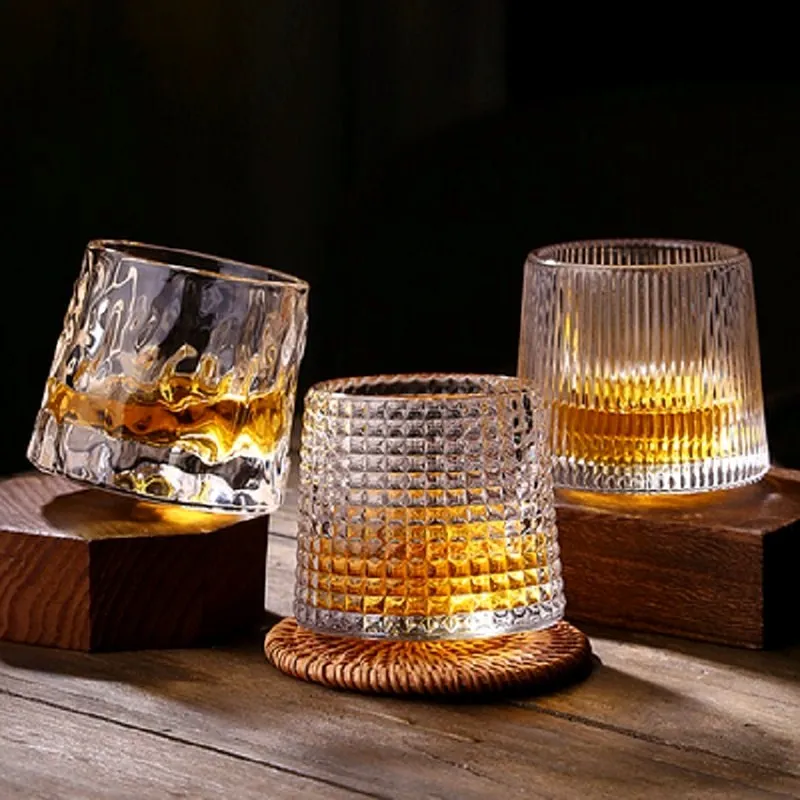 Whiskey Glass Lead-free Heat Resistant Transparent Crystal Thicken Beer Wine Cocktail Vodka Champagne Cup Drinkware Bar Gifts | Дом и сад