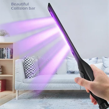

5W UV Light Sanitizer Travel Wand UV Light with USB Charging LED UVC Lamp for Hotel Household Wardrobe Toilet