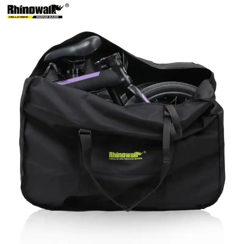 folding bike bag with wheels