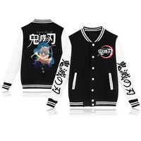 Demon Slayer Men's Jacket Jacket Customized High Street Hip Hop Street Casual Thicken Warm Jacket 1
