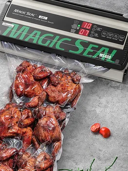 Вакуумная упаковочная машина MAGIC SEAL, автоматическая Коммерческая Машина Для Запечатывания пищевых продуктов, маленькая Бытовая упаковочна...