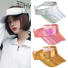 Солнцезащитная Шляпа Унисекс дикий летний солнцезащитный щит вечерние кепка без верха прозрачный пластик для взрослых модная Солнцезащитная Регулируемая летняя кепка Gorra Hombre