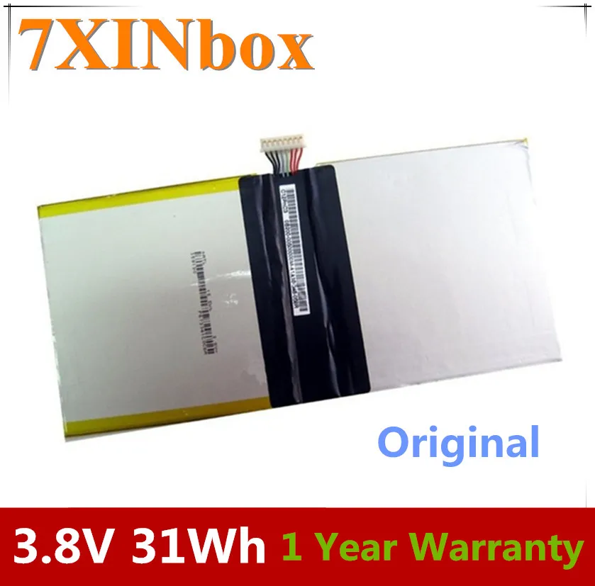 

7XINbox 3.8V 31Wh Original C12P1305 Laptop Battery For ASUS Transformer Pad TF701T K00C Tablet li-polymer battery pack