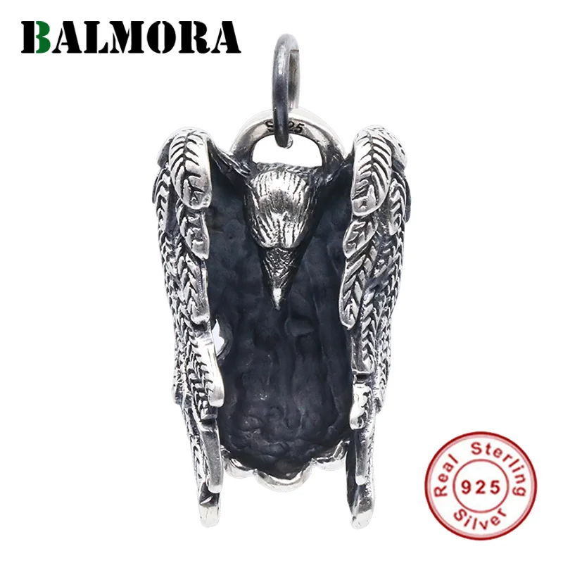 Подвески BALMORA из стерлингового серебра 925 пробы с амулет Орел для женщин и мужчин