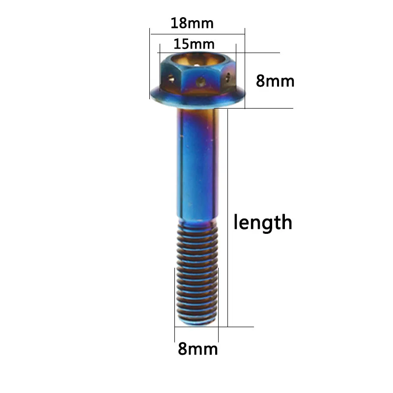 M8外六角DIN6921标准法兰头