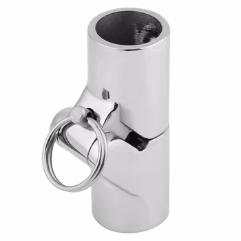 

1Pcs Marine Stainless Steel Folding Swivel Coupling Tube Pipe Connector Boat Hardware Fitting Boat Parts