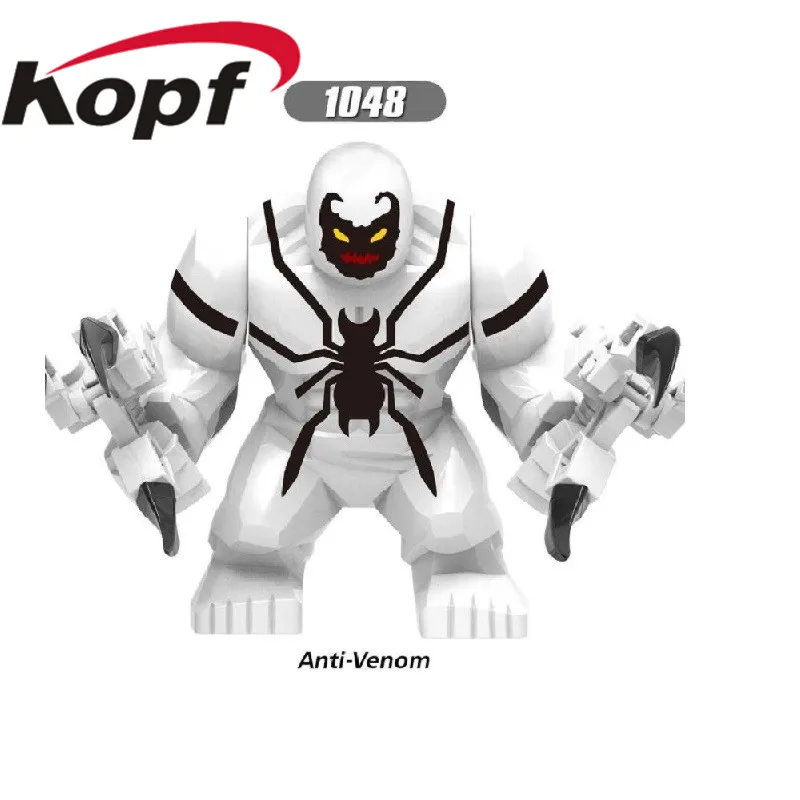 20 шт. оптом строительные блоки Venom фильмы агент Venom Ant-Venom Sinestro фигурки для обучающие игрушки для детей XH 1049 - Цвет: 1048 Without Box