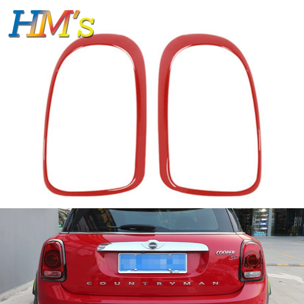 

For Mini Countryman F60 Car Head Tail Rear Lamps Frame Ring Cover Stickers Housing for Mini F60 Accessories for Mini Cooper F60