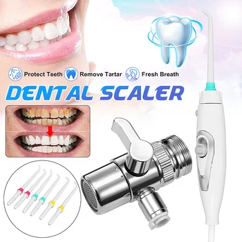 

Faucet Water Dental Flosser Oral Irrigator Jet Interdental Brush Tooth SPA Cleaner Teeth Whitening Toothbrush Cleaning