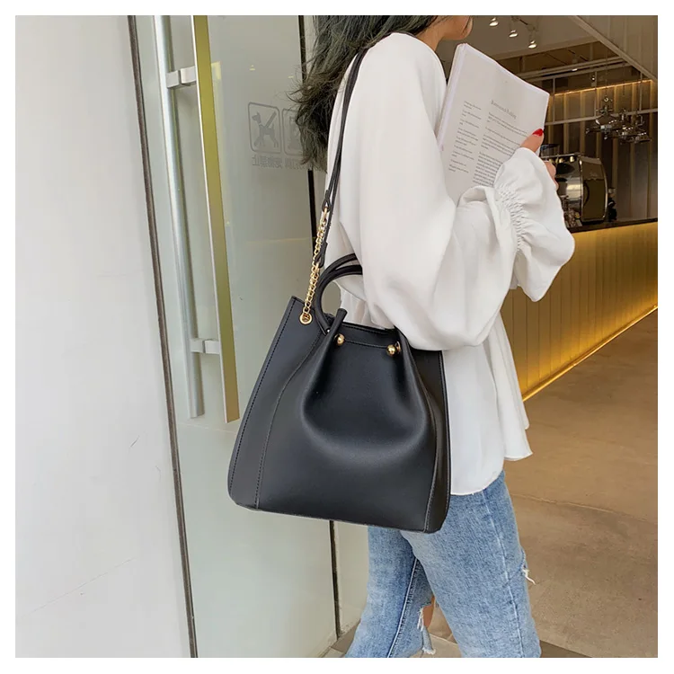Litthing модная женская сумка из искусственной кожи, женские сумки через плечо от известного бренда, дизайнерские женские сумки, женские повседневные сумки, Прямая поставка - Цвет: black