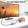 tebe USB C HUB Adapter Type-c to 4K HDMI-Compatible Docking Station Support MST For Macbook HP Multi-port USB-C hub 4