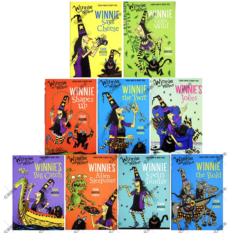 9 Buku Penyihir Ajaib Wilbur Buku Gambar Bahasa Inggris Anak Anak Membaca Buku Kehidupan Lucu Cerita Petualangan Menarik Novel Bahasa Inggris Pendidikan Pengajaran Aliexpress