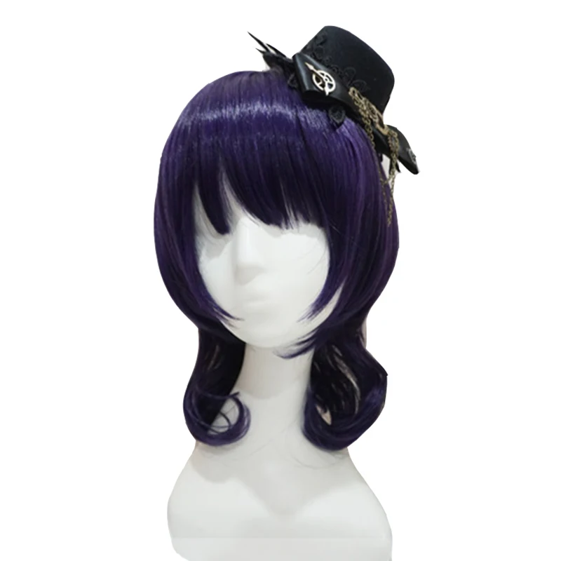 Синий Парик L-email Love Live идеальный сон Проект Косплей парики LoveLive PDP Uehara Ayumu Nakasu Kasumi косплей парик синтетические волосы - Цвет: Синий