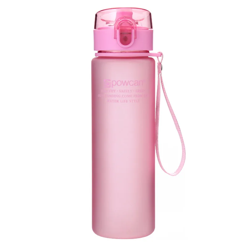 New Fashion Water Bottle Plastic Portable Student Bottle Female Summer Sports Children Trend Leisure Creative Water