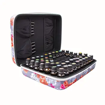 

70 Bottles Essential Oil Case Compartments Essential Oil Storage Bag Portable Travel Essential Oil Bottle Organizer 15ML
