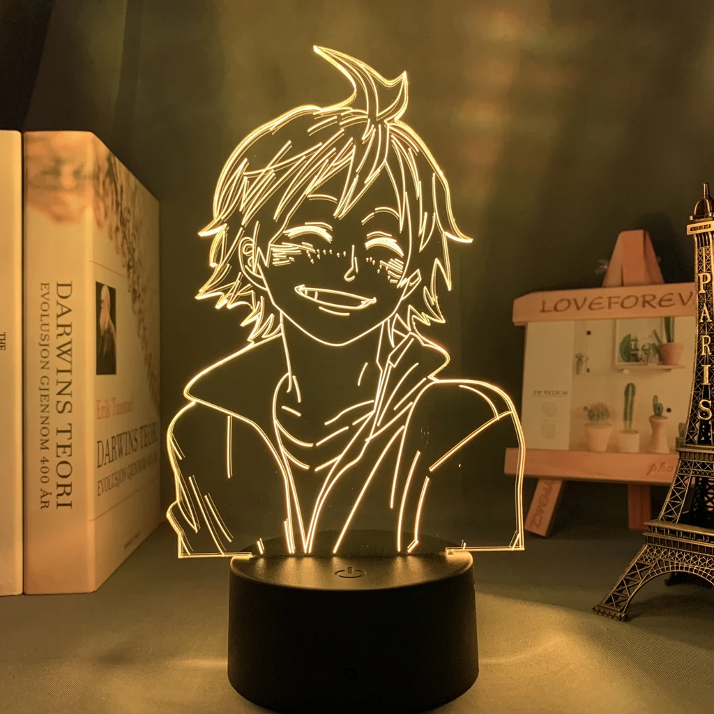 Светильник в стиле Аниме Haikyuu Tadashi Yamaguchi ночник для спальни детский подарок на