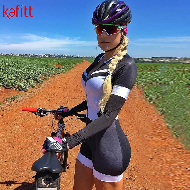 KOZUJI Women's Triathlon Suit Cycling Jersey Long Sleeve Cycling Suit Quick  Dry Breathable Racing Bi…See more KOZUJI Women's Triathlon Suit Cycling