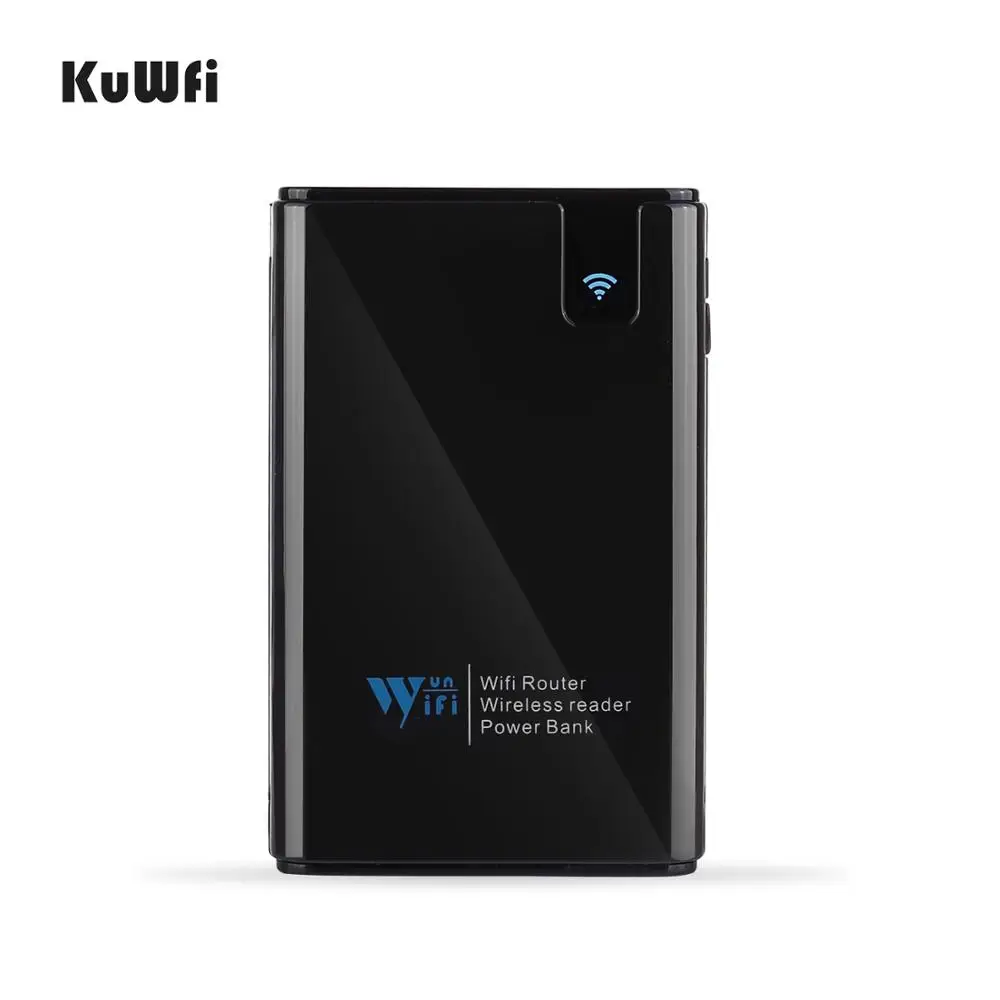 KuWFi беспроводной обмен данными SD/TF/CF кардридер 300 Мбит/с маршрутизатор и