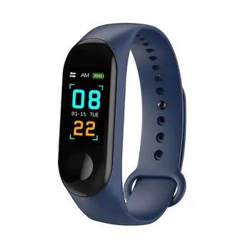 

M3 Smart Fitness Bracelet Band With Measuring Pressure Pulse Meter Sport Activity Tracker Watch Wristband