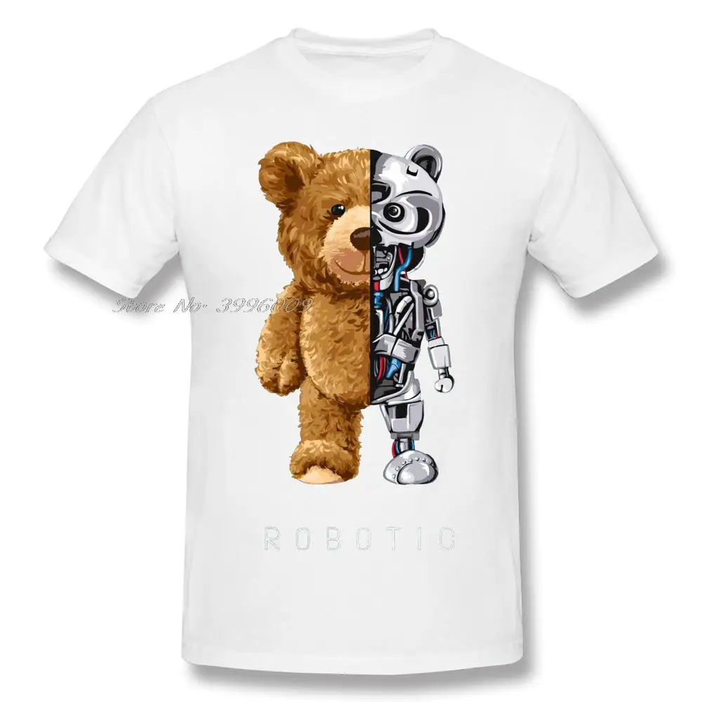  Oucouvip Funny Cute Teddy Bear Streetwear Shirts for Men Women  Personalized Cartoon T-Shirt : Clothing, Shoes & Jewelry