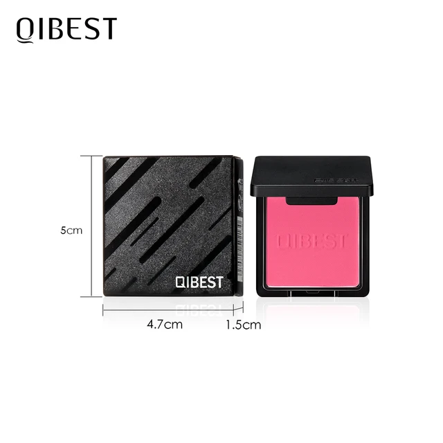 QIBEST Makeup Blusher Powder Palette Top Quality Professional Cheek 8 Colors Blusher Face Contour Blusher Korean