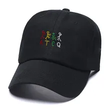 Племя под названием Quest ATCQ Вышитые папа шляпа ремешок сзади кепки классический 90s хип хоп бейсболки Мода snapback шляпы регулируемые