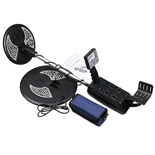 

MD-5008 Underground Metal Detector Double Probes Gold /Silver / Iron / Solder Max detection depth 3.5m two coils included MD5008