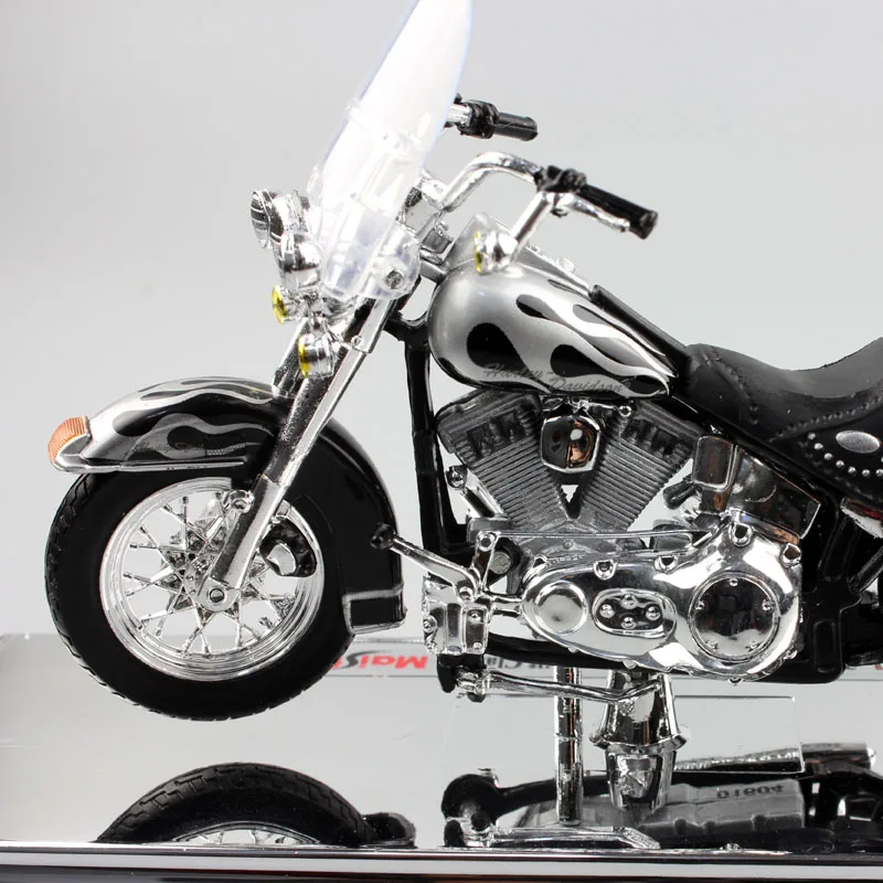 1:18 весы maisto 2002 FLSTC Heritage Softail Классический литья под давлением touring Модель