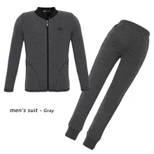 Уличная теплая одежда с подогревом для верховой езды, катания на лыжах, рыбалки, зарядки через подогреваемый костюм