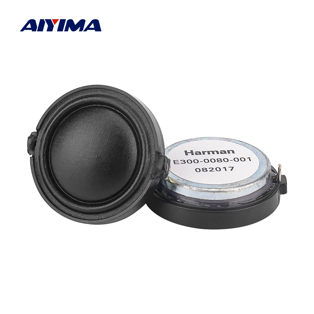 AIYIMA 1 pulgadas 31mm 8 ohmios 20W cúpula de seda película Tweeter altavoz unidades pequeñas de neodimio de altavoz de agudos de tono alto cuerno Core 2 uds
