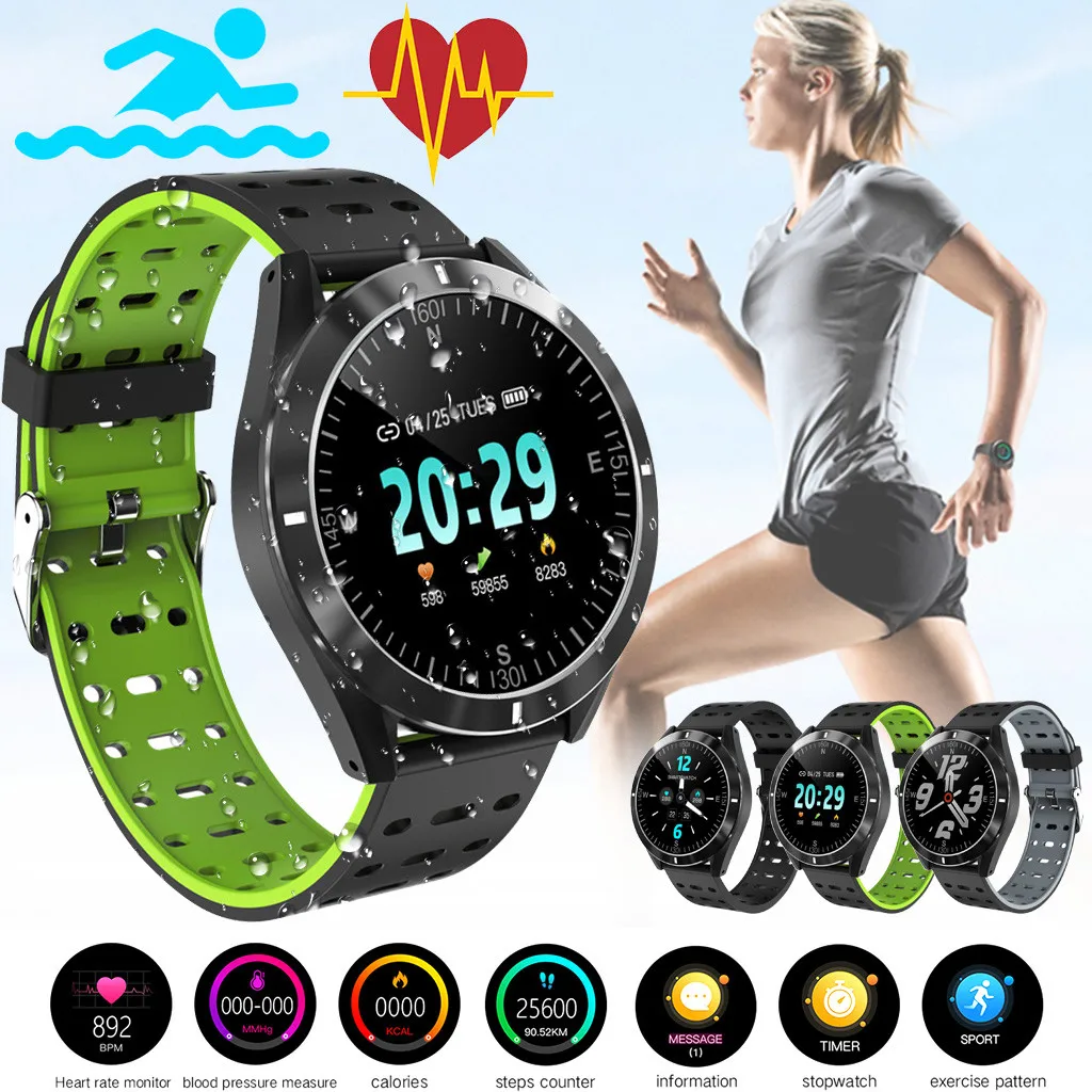 Для Amazfit ремешок Bip Смарт часы Android iOS Спорт Фитнес калорий браслет носить Смарт часы для mi band 2 бар покупка
