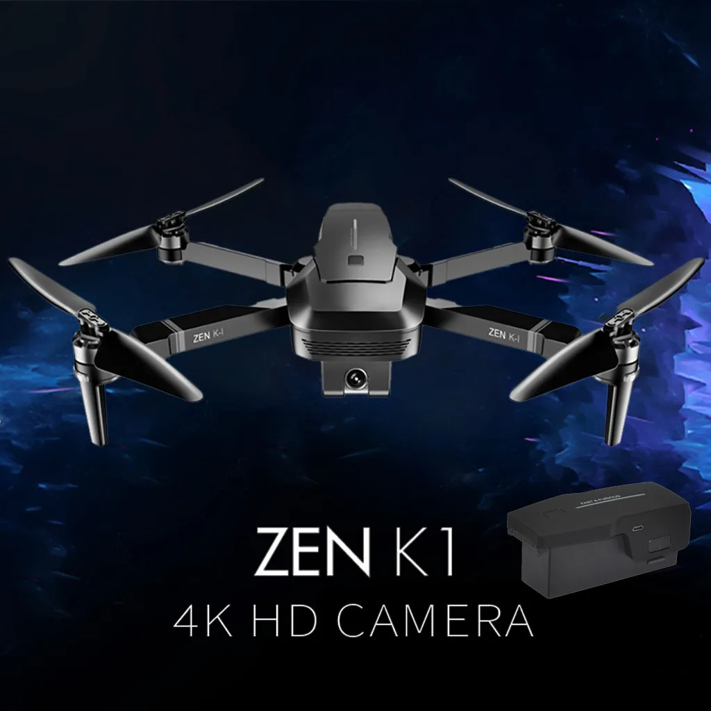 VISUO ZEN K1 gps 5G Wifi FPV 4K 720P двойная камера бесщеточный складной Радиоуправляемый Дрон RTF