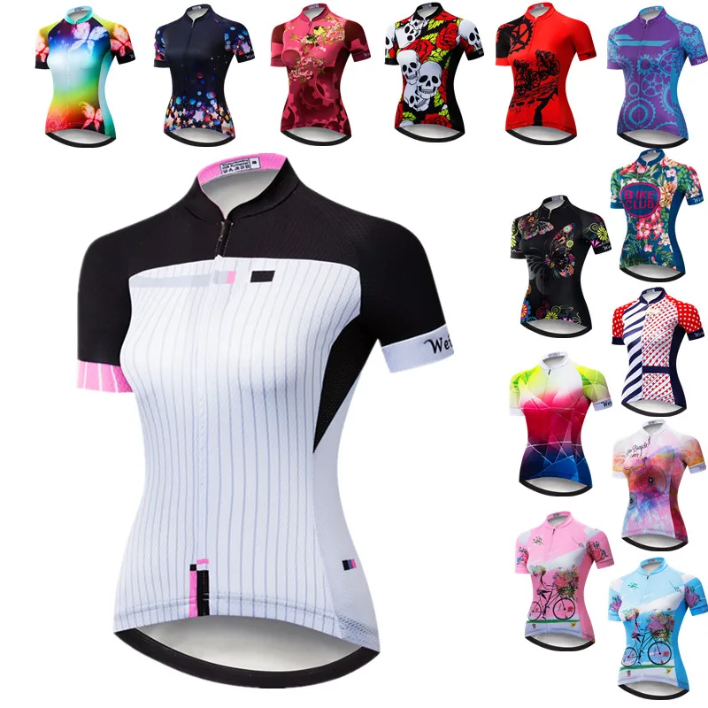 

Breathable Cycling Jersey Women Pro Team Cycling Clothing Maillot Ciclismo Road MTB Bike Jersey Tops Quick Dry Bicycle Clothes
