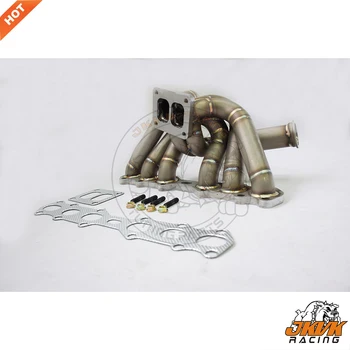 

JKVK RACING 3.0mm Stainless Steel Equal Length T4 Turbo Exhaust Manifold For 1JZ-GTE Supra