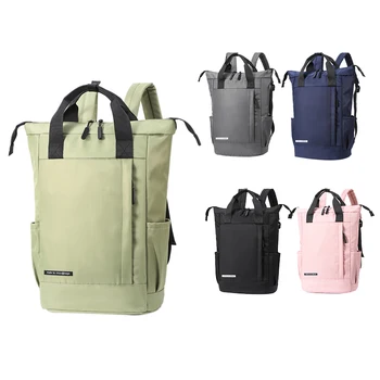 

Unisex Multifunctional Largecapacity Ladies Backpack Multipocket Men's Nylon Cloth Waterproof Computer Bag