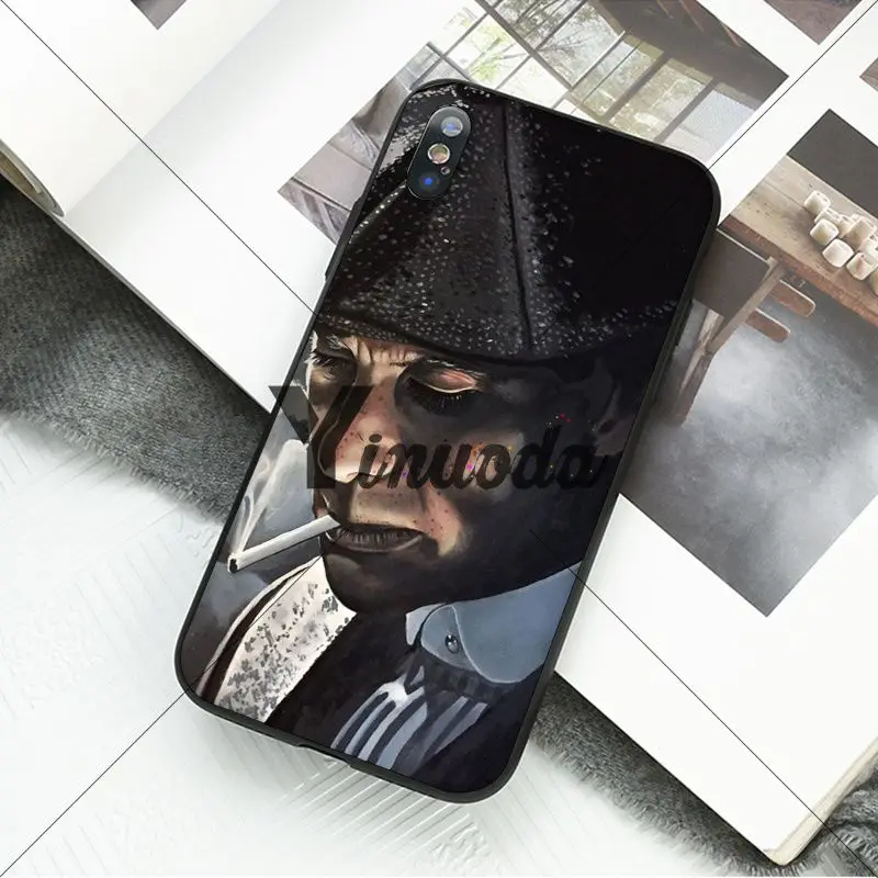 Yinuoda Томас Шелби Peaky bliners мягкий чехол для телефона Apple iPhone 8 7 6S Plus X XS MAX 5 5S SE XR 11 11pro максимальный чехол