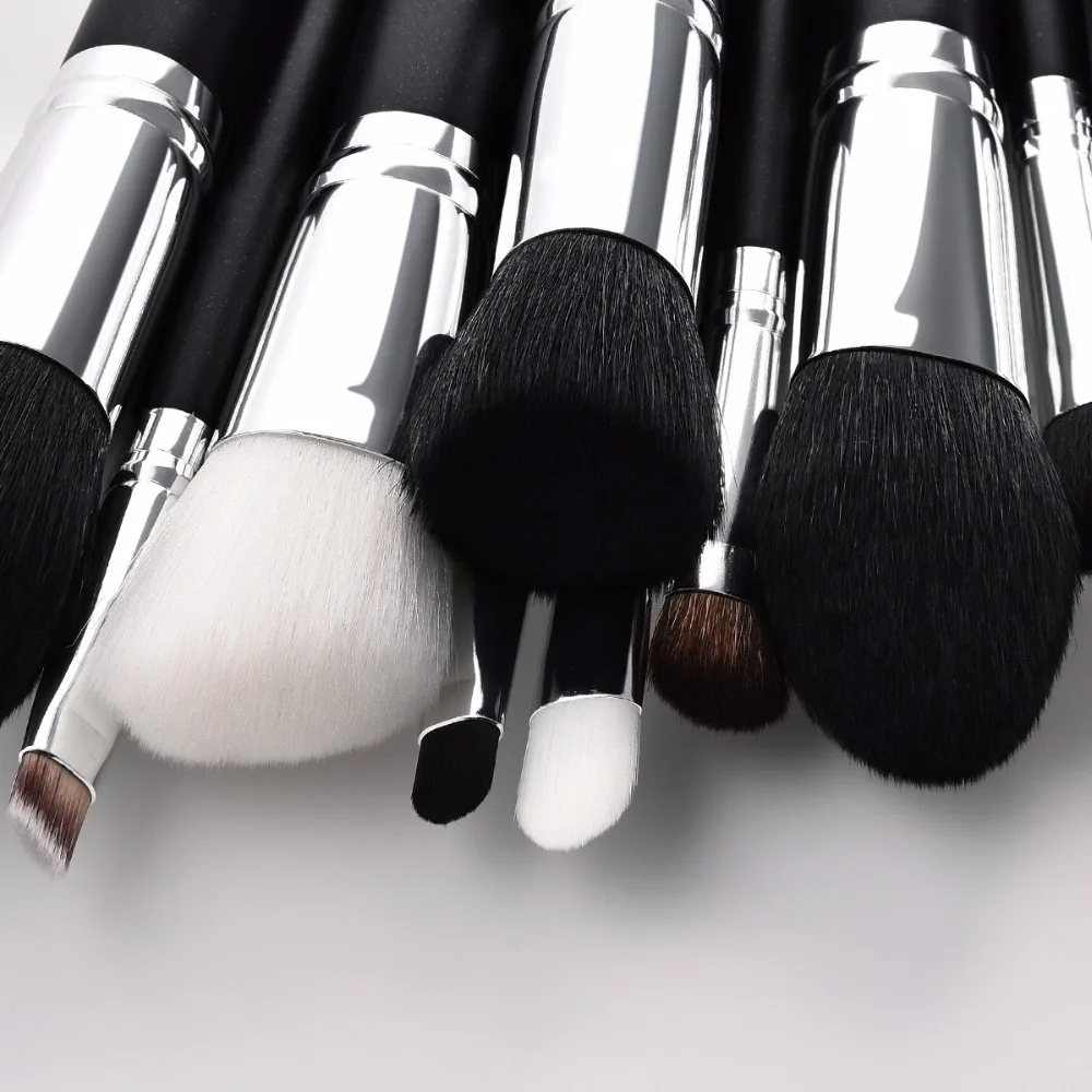 Professional 11Pcs Makeup Brush Sets Tools Cosmetic Brush Foundation Eyeshadow Eyeliner Lip Powder Brush Pinceau Maquillage