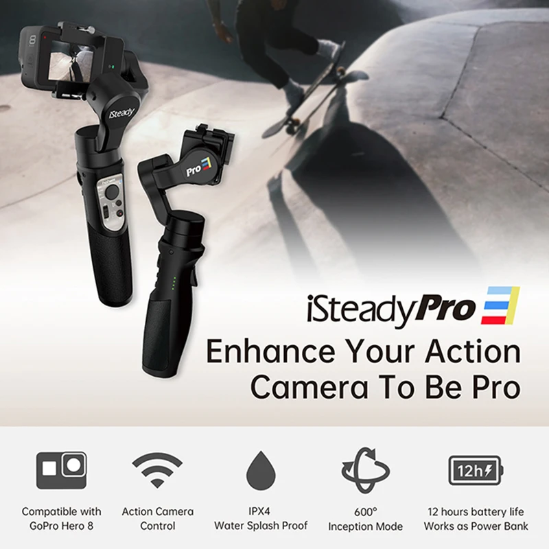 Hohem iSteady Pro 3 осевой ручной брызгозащищенный карданный стабилизатор для DJI Osmo Action