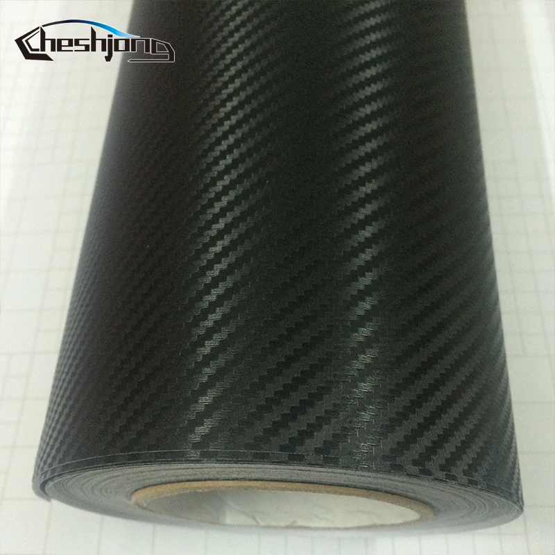 3D-carbon-fiber-vinyl-black-wraps-2