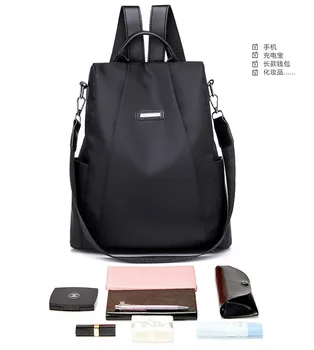 

Fashion Woman Backpack Waterproof Nylon Big Bagpack Female Ladies School bookbag bagpack Large Capacity