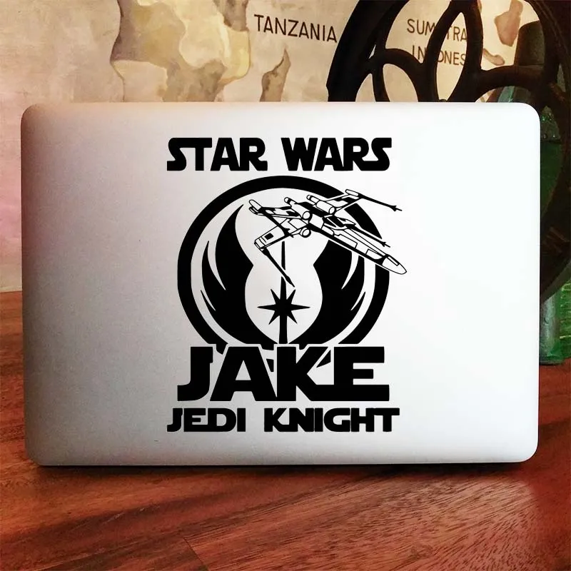 Наклейка для ноутбука Star Wars Jedi Knight Macbook Pro Air retina 11 12 13 14 15 дюймов Виниловая наклейка