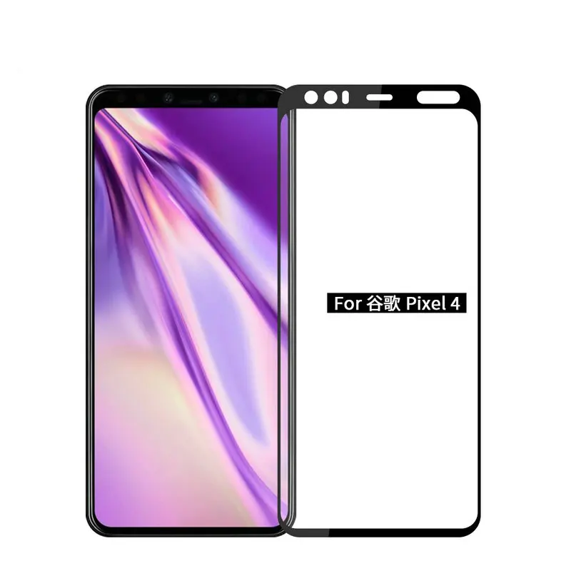 Защитное стекло 9D 6D 5D полное клеевое покрытие закаленное для Google Pixel 4 Pixel4 XL XL4