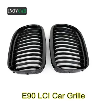 

Glossy M Color Car ABS Front Mesh Grille Grills For B-MW 3 Series E90 LCI 2008-2011 316i 318i 320i Car Styling
