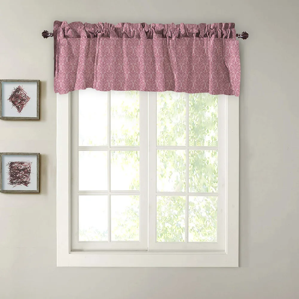1pc Valance Curtains Microfiber Blackout Fabric Curtain Extra Wide Microfiber Blackout Fabric Curtain